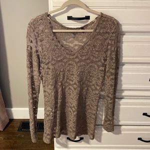 Sheer Lace Blouse